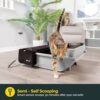 Pet Zone Self Cleaning Automatic Cat Litter Box - Smart Scoop Cat Litter Box with 6 Bags & Carbon Filter for Up to Two Cats 6-16 Pounds - Image 2