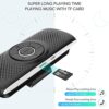 AGPTEK Car Speaker with Bluetooth 5.0, Hands Free Phone Kit for Calls, GPS & Music with TF Card Slot, Motion Auto On, Siri Google Assistant Support Wireless Car Visor Clip Speakerphone - Image 4