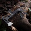 RoverTac Multi Tool Camping Axe Hatchet 11-in-1 Multitool Camping Gear Survival Tool with Axe Knife Hammer Saw Bottle Can Opener Screwdrivers Nylon Sheath Gifts for Men Perfect Camping Hiking Survival - Image 3