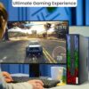 HP G2 RGB Gaming PC Desktop – Intel i5 6th Gen Processor, 16GB DDR4 Ram, 512GB SSD, NVIDIA GeForce GT 1030 DDR5, New 24 Inch Monitor, Windows 10 Pro – Computer Tower for PC Gamer (Renewed) - Image 3