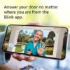 Blink Video Doorbell + 3 Outdoor 4 smart security cameras (4th Gen) with Sync Module 2 | Two-year battery life, motion detection, two-way audio, HD video, Works with Alexa - Image 2