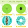 HIPPIH Dog Puzzle Toy 2 Pack, Interactive Dog Toys for Treat Dispensing, Durable Puppy Toys for Teething, Dog Treat Ball for Teeth/Slow Feeder/IQ Training/Playing, Blue-2.75‘’, Green-3.14‘’ - Image 9