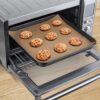 Air Fryer Liners Disposable Compatible with the Breville Smart Oven Air Fryer Pro BOV900BSS, 100PCS Parchment Paper for Baking, Baking Sheet Accessories for Breville Oven - Image 2