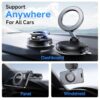 Car Phone Holder for Magsafe [78+LBS Strongest Suction & 2400gf Strongest Magnetic] 360° Adjustable Car Phone Mount, Cell Phone Holders for Your Car for All Smartphones & All Car Models (Carbon Fiber) - Image 2