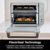 Ninja Countertop Oven Double Stack XL & Air Fryer with Pro Cook System, 12-in-1, Flexdoor, FlavorSeal, SMART FINISH with DualZone Technology, Air Fryer, Bake, Broil, Reheat, Stainless Steel, DCT651 - Image 10