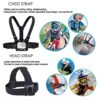 VVHOOY Action Camera Accessories Head Strap Mount Chest Harness Compatible with AKASO EK7000 Brave 4 Brave 7 LE V50X Native/GoPro Hero 13 12 11 10 9 8 7 6 5/VEMONT/Dragon Touch/HLS/Apexcam/REMALI - Image 5