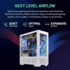 Skytech Azure Gaming PC, Intel i7 14700F 2.1 GHz, RTX 4070 Super 12GB GDDR6X, 1TB NVME Gen4, 32GB DDR5 RAM RGB, 750W Gold PSU, Wi-Fi, Win 11 Home - Image 5