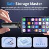 SSK USB Drive 1TB External SSD, No Speed Drop Portable SSD 1000MB/s, USB 3.2 Gen 2 A+C Dual Port External Solid State Hard Drive for iPhone 15/16 Pro, Win, Mac, Android Phone - Image 6