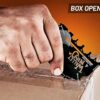 Wallet Ninja Multitool Card – 18 in 1 Credit Card Size Multi-Tool for Quick Repairs, EDC Survival Gear, Bottle Opener, Camping – Cool Gadget and Stocking Stuffer (Black) - Image 2