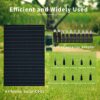 JJN 18V 100W Portable Solar Panel Foldable Solar Panels Bulit-in Charge Controller Mono. Solar Charger with PD 60W USB/Type-C/DC/QC 3.0 for Portable Power Station Outdoor Camping Van RV Trip - Image 2