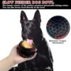 Yipetor Dog Toy, Frozen Dog Treats to Keep Dogs Busy, Interactive Treat Dispensing Dog Toy Puzzle, Interactive Chew Toys for Large Dog, Power Chewer, Durable Rubber-Easy to Clean-Holds Kibble, Treats - Image 4
