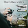 Holy Stone HS440 Foldable FPV Drone with 1080P WiFi Camera for Adult Beginners and Kids; Voice Gesture Control RC Quadcopter with Modular Battery for long flight time, Auto Hover, Carrying Case - Image 4