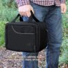 USA Gear Compact Audio DJ Mixer Case - Mixer Bag with Custom Storage for Cables & Microphones Compatible with Behringer Xenyx 802, 502, 1002, Q802USB & More - Scratch & Water Resistant (Black) - Image 6