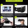 VR Headset for iPhone & Android Phone, Virtual Reality Goggles for VR Game Video Movies, Education,Kids, Compatible with Phones 4.7"-7.2", with Pupillary Distance and Focal Length Adjustment - Image 7