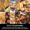 Ninja Countertop Oven Double Stack XL & Air Fryer with Pro Cook System, 12-in-1, Flexdoor, FlavorSeal, SMART FINISH with DualZone Technology, Air Fryer, Bake, Broil, Reheat, Stainless Steel, DCT651 - Image 11