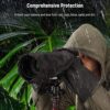 NEEWER Camera Rain Cover, Small Size Durable Nylon Raincoat Compatible with Canon Sony Nikon DSLR Mirrorless Vlog Camera & Lenses Within 200mm, with Sleeves, Drawstrings, Viewing Window, PB003 - Image 8