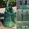 25 Gallon X-Large Tree Watering Bag, Slow Release Tree Drip Irrigation Bag, Automatic Water Saving Irrigation Water System, for Young&Newly Planted Trees&Evergreens&Shrubs - Image 2