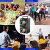 60W (80W Peak) Portable Bluetooth Speaker with Double Subwoofer Heavy Bass, Bluetooth 5.0 Wireless 100ft Outdoor Speaker, Support FM Radio, LED Colorful Lights, Stereo Sound, for Home, Party, Travel - Image 5