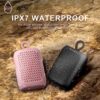 Boomcore Portable Bluetooth Speaker, IPX7 Waterproof Bluetooth Speakers, 12H Playtime, Wireless Decent Sound, Silicone Shell Mini Lightweight for Shower/Home/Party/Outdoor/Beach - Black - Image 6