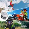 MiPremium Rotary Extension Arm Helmet Mount Set for GoPro Hero 13 12 11 10 9 8 7 6 5 4 Session Black Silver XIAOYI 4K SJCAM Sports Action Camera Accessories Kit Motorcycle Curved Chin Pivot Connector - Image 3