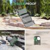 Acenew Solar Power Bank, 20000mAh Wireless Charger Power Bank, 15W Fast Charging Power Bank for Phone-Camping Battery Pack Charger Poatable Multi USB Ports Input/Output with Solar Panels(Green) - Image 6