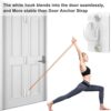 KOMOHOM Resistance Band Wall Anchor,Workout Wall Mount Anchor,Exercise Band Hook,White Workout Band Holder for Home Gym Workout Equipment Accessories,Band Wall Mounts for Workout Band (3PCS) - Image 7