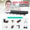 Crostice 1-Tier Floating Shelf Compatible with Tonal Accessories, Home Gym Storage Shelf, Gym Rack Wall Mount Organizer, Workout Metal Holder, T-Bracket Lock Adapters Hanger, US Patent Holding - Image 2
