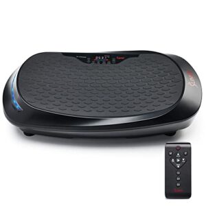 Sunny Health & Fitness FITBOARD 4D Vibration Plate Premium Total Body Shaker Platform for Toning, Sculpting & Recovery, Vibration Plate Exercise Machine with Remote – SF-VP822058