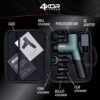 4KOR Fitness Muscle Percussion Massage Gun, Deep Tissue Vibration Massager, Rechargeable Handheld Stimulation, Ultra Quiet - Image 6