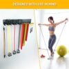 Double Circle Gym Storage Rack with 12 Hooks, Multi Purpose Gym Equipment Wall Rack Hanger for Pro Home Gym Storage for Exercise Bands, Barbell Bars, Jumprope (Hardware Included) - Image 4