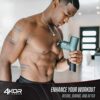 4KOR Fitness Muscle Percussion Massage Gun, Deep Tissue Vibration Massager, Rechargeable Handheld Stimulation, Ultra Quiet - Image 3