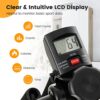 GYMAX Pedal Exercise Bike for Seniors, Hand Arm Leg and Knee Fitness Machine with Massage, LCD Monitor, Adjustable Height and Length for Total Body, Home Exercise Equipment for Elderly - Image 7