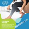 RAD Rod Massage Roller Stick - Myofascial Release Roller for Legs, Shoulders, Neck, Back, Arm - Muscle Roller for Athletes - Compact Deep Tissue Massage Roller for Mobility & Recovery - Image 5