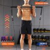 HOTWAVE Portable Exercise Equipment with 16 Gym Accessories.20 in 1 Push Up Board Fitness,Resistance Bands with Ab Roller Wheel,Full Body Workout at Home - Image 4