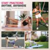Ankle Resistance Bands with Cuffs, Home Gym Workout Equipment, Lifting Glute Butt Exercise Equipment for Women, Ankle Weights Fitness Band Set, Leg Booty Equipment for Training Perfect Body Shape - Image 6