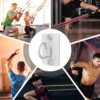 KOMOHOM Resistance Band Wall Anchor,Workout Wall Mount Anchor,Exercise Band Hook,White Workout Band Holder for Home Gym Workout Equipment Accessories,Band Wall Mounts for Workout Band (3PCS) - Image 9