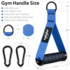 WALITO Exercise Handles, Replacement Cable Machine Attachments for Home Gym Equipment, Pulley System, Pilates, Resistance Bands, Strength Trainer, Heavy Duty Working Out Handles Accessories - Image 2