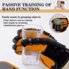 DUANWUS Hemiplegia Stroke Arthritis Hand Finger Recovery Trainer,Robotic Gloves Restore The Exercise Equipment, Low Noise (Right Hand L) - Image 5