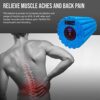 Victor Fitness Revive Roller (Blue) 3-Speed Vibrating Foam Massage Roller - High Intensity Vibration for Muscle Recovery, Trigger Points, Mobility, Sports Massage, Therapy - Image 4