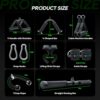 QPARVERS Cable Machine Attachment LAT Pulldown Attachments Cable Machine Accessories for Home Gym - Image 7