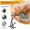 GYMAX Pedal Exercise Bike for Seniors, Hand Arm Leg and Knee Fitness Machine with Massage, LCD Monitor, Adjustable Height and Length for Total Body, Home Exercise Equipment for Elderly - Image 9